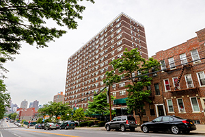 Exterior view of Goodwill Terrace a multifamily housing unit in New York City
