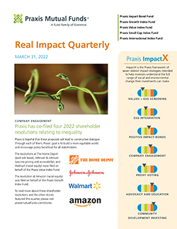 Real Impact Quarterly Q1 2022 cover